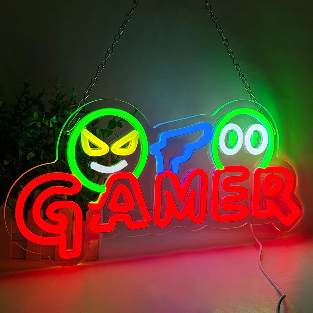 Lighting Decoration For Wedding - Insegna al Neon LED per Gamer,