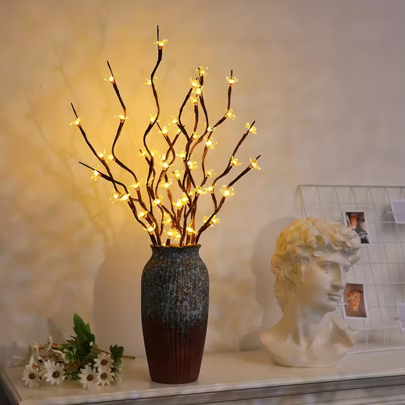Lighting Decor Home - 1/2 Pezzi Luci a Ramo di