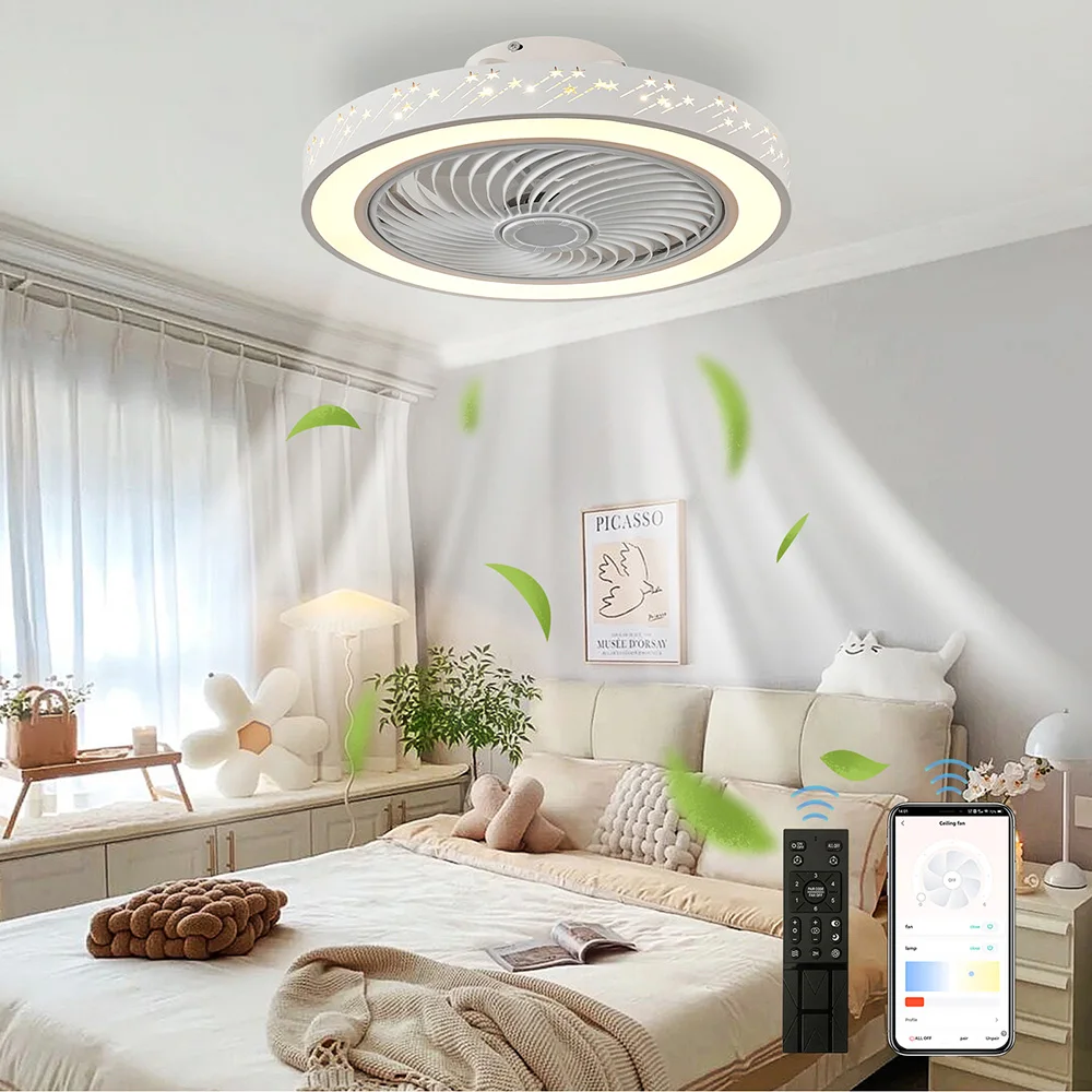 Decor Lighting Ceiling Fans - Ventilatore da soffitto Smart App ventilatori