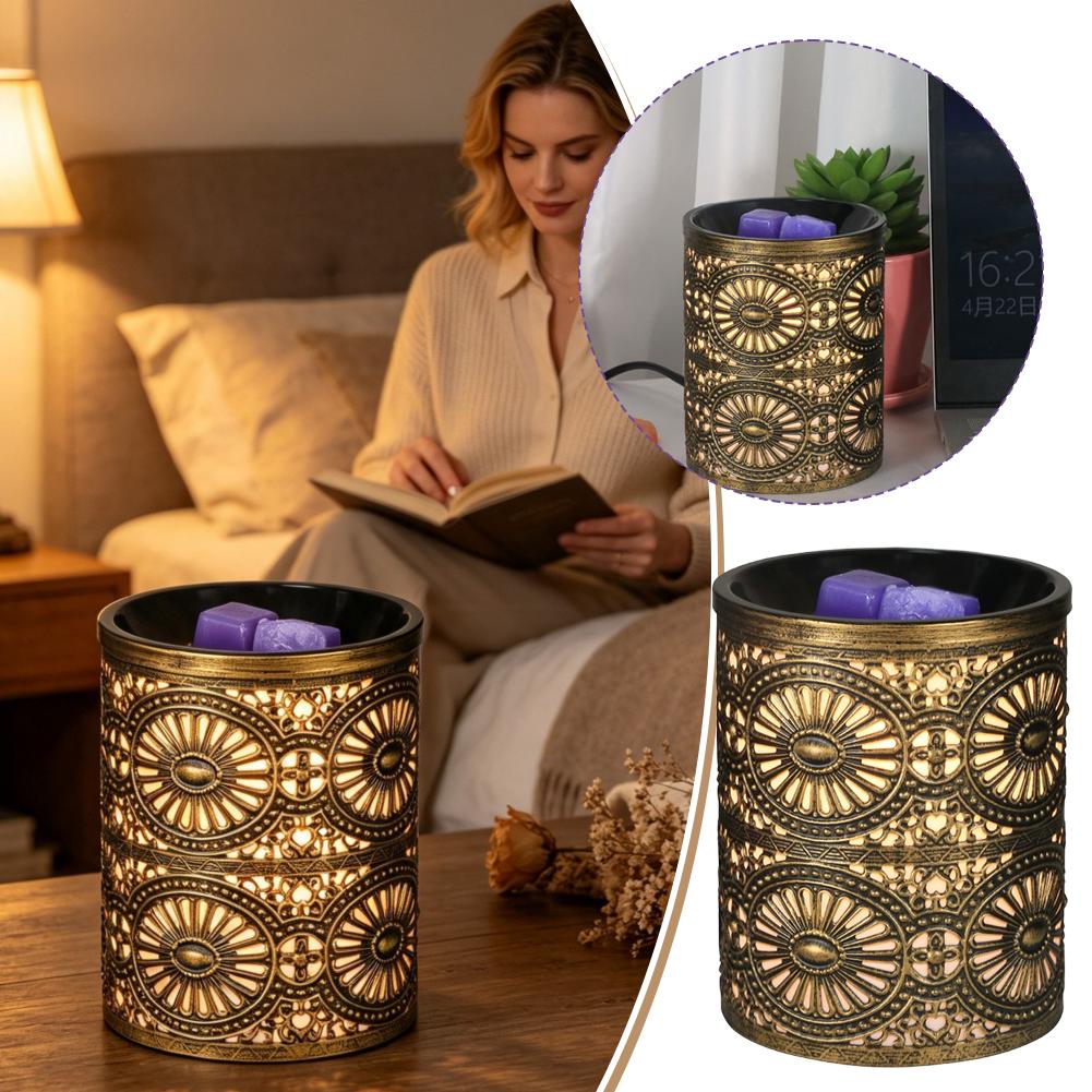 Lighting Decor Home - Nuova Lampada Notturna Profumata con Portacandele