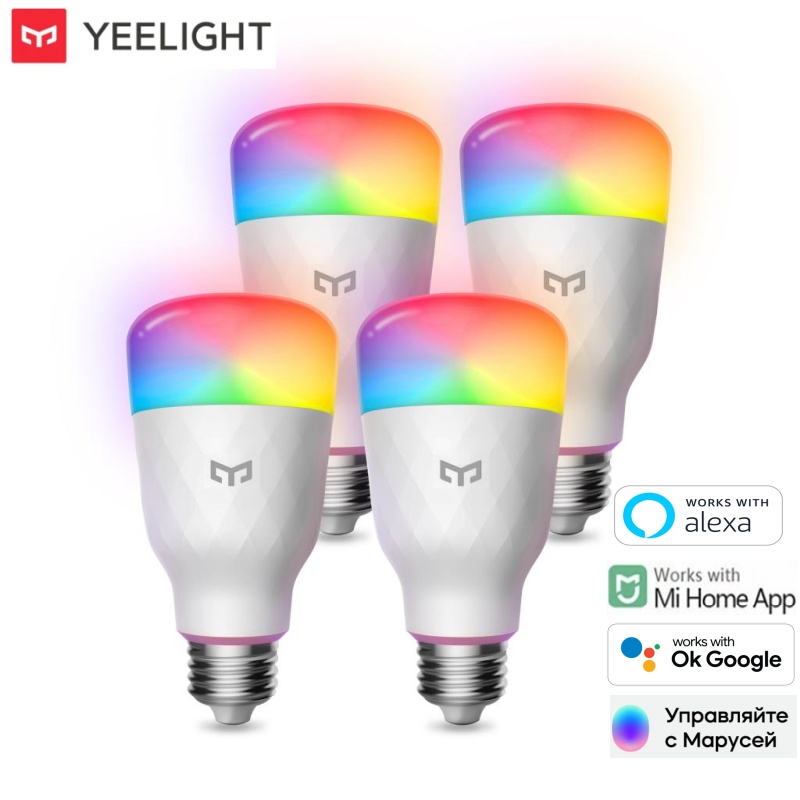 Yeelight Light Smart Bulb - Yeelight Lampadina LED Intelligente W3 E26