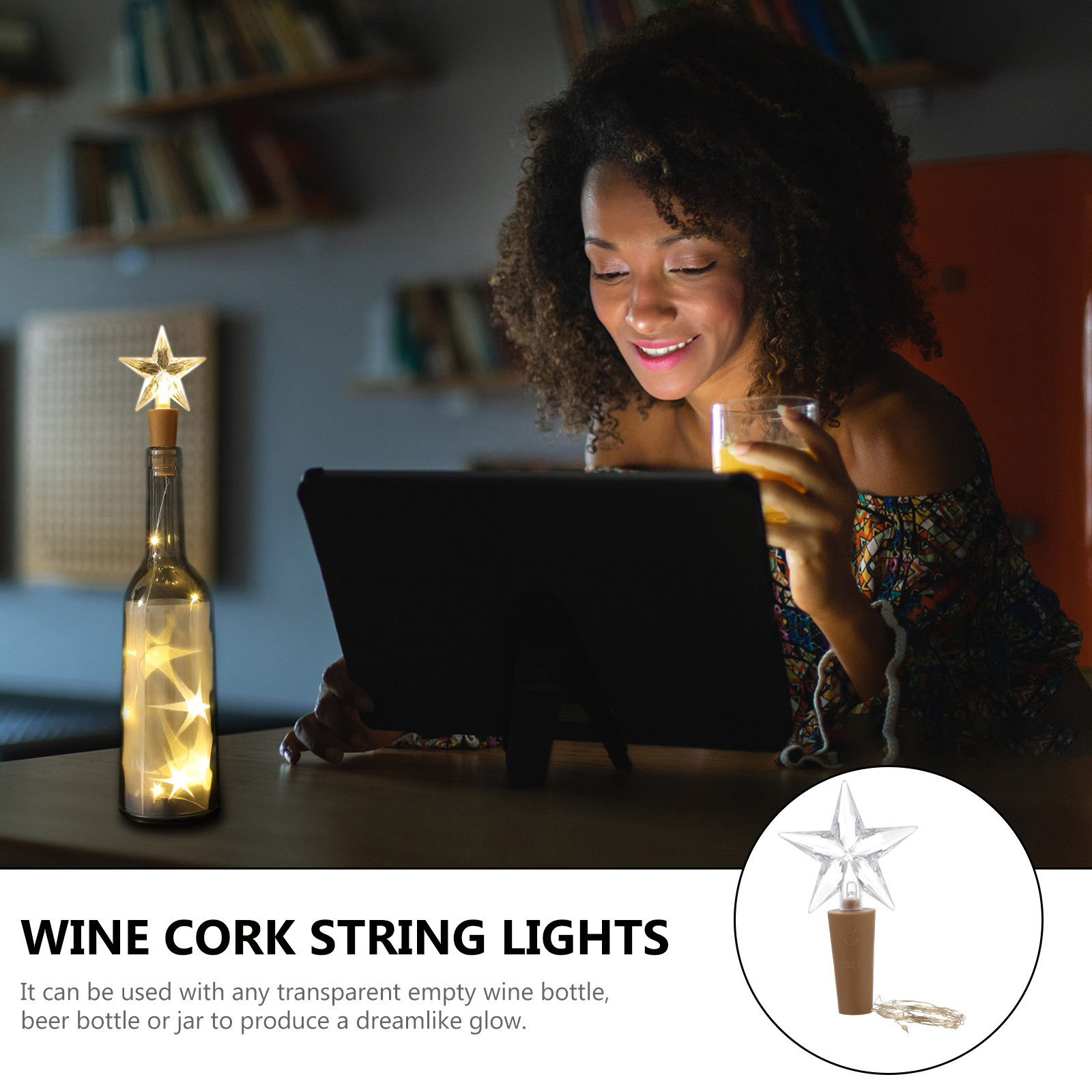2 Pezzi Luci a Corda LED Fai-d - Decor Lighting Cork recensione e prezzo