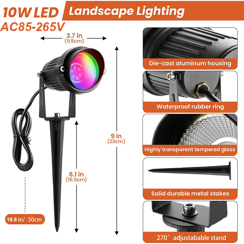 Faretto paesaggistico a LED ch - Colour Changing Bulb recensione e prezzo