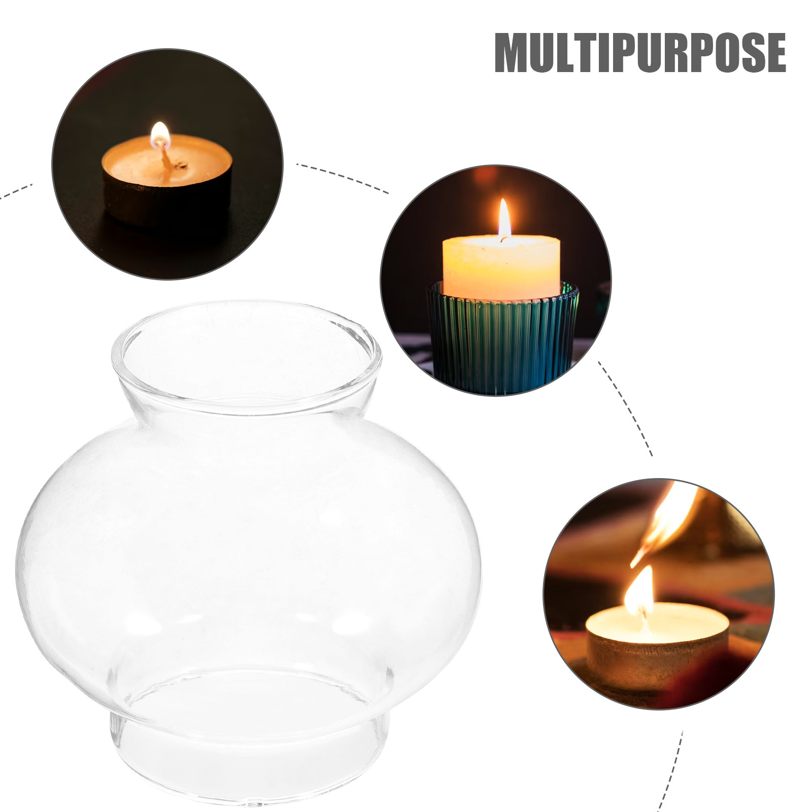 Paralume in Vetro Trasparente  - Lighting Decoration For Wedding recensione e prezzo