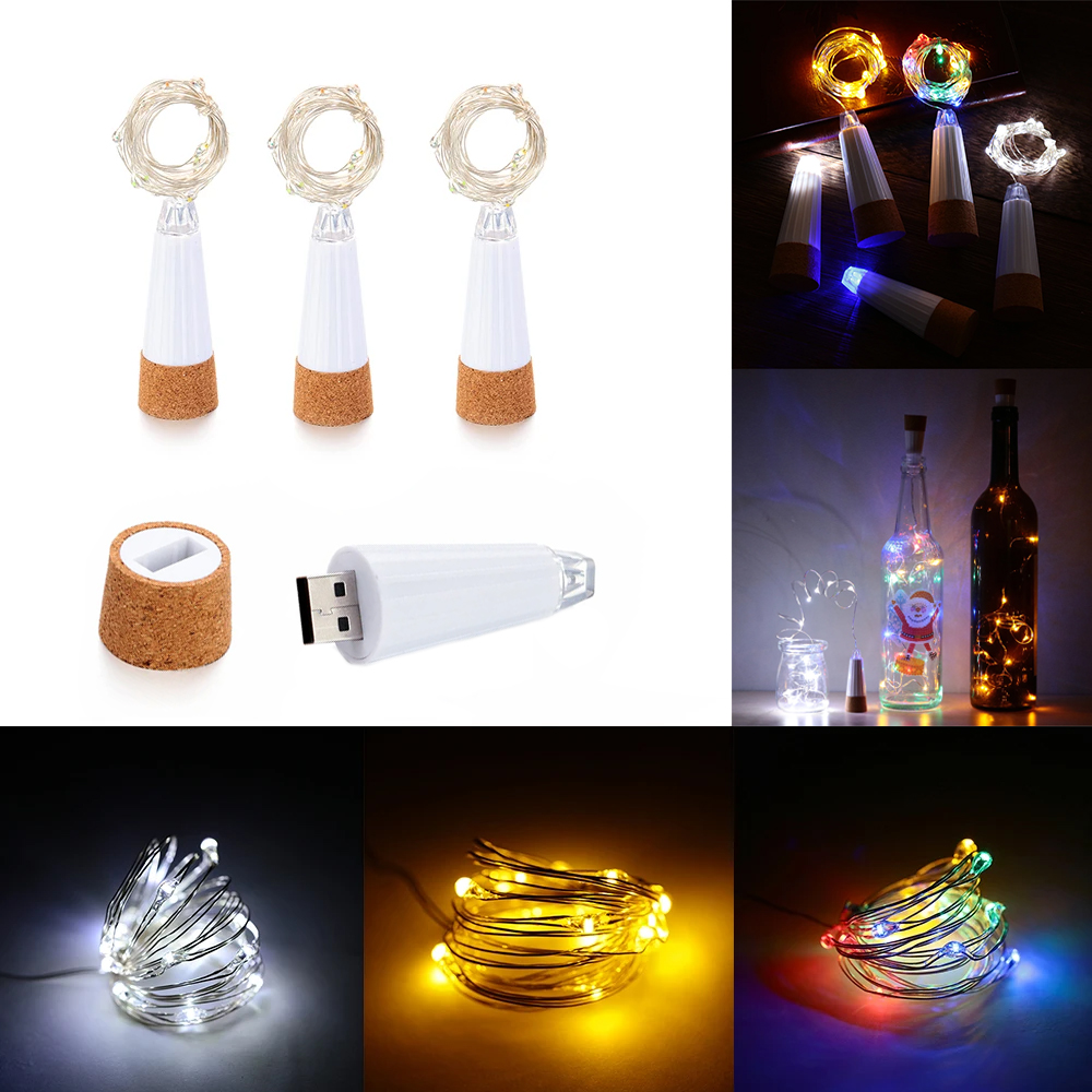 2m 20 LED Bottiglia di sughero - Decor Lighting Cork recensione e prezzo