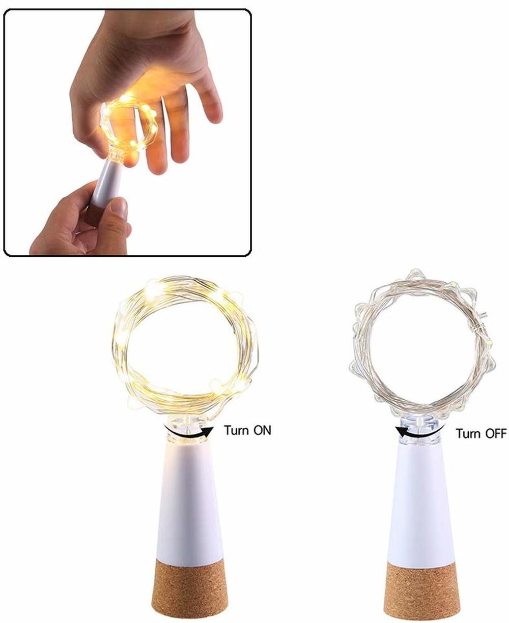 2m 20 LED Bottiglia di sughero - Decor Lighting Cork recensione e prezzo