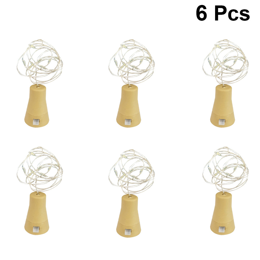 6 Pezzi di Luci a Corda con Ta - Decor Lighting Cork recensione e prezzo