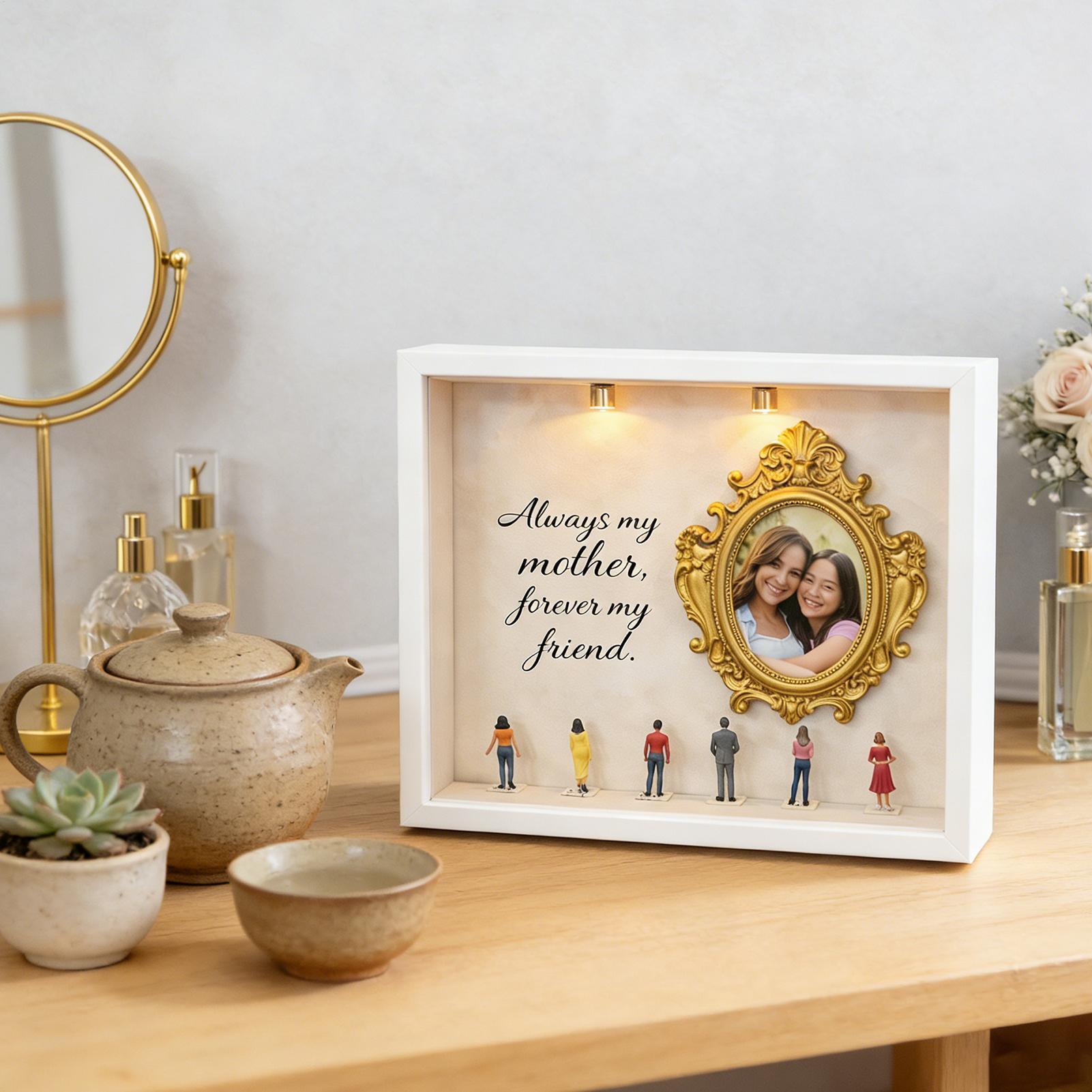 Kit con Luci e Figurine, Corni - Lighting Room Decor Photo recensione e prezzo