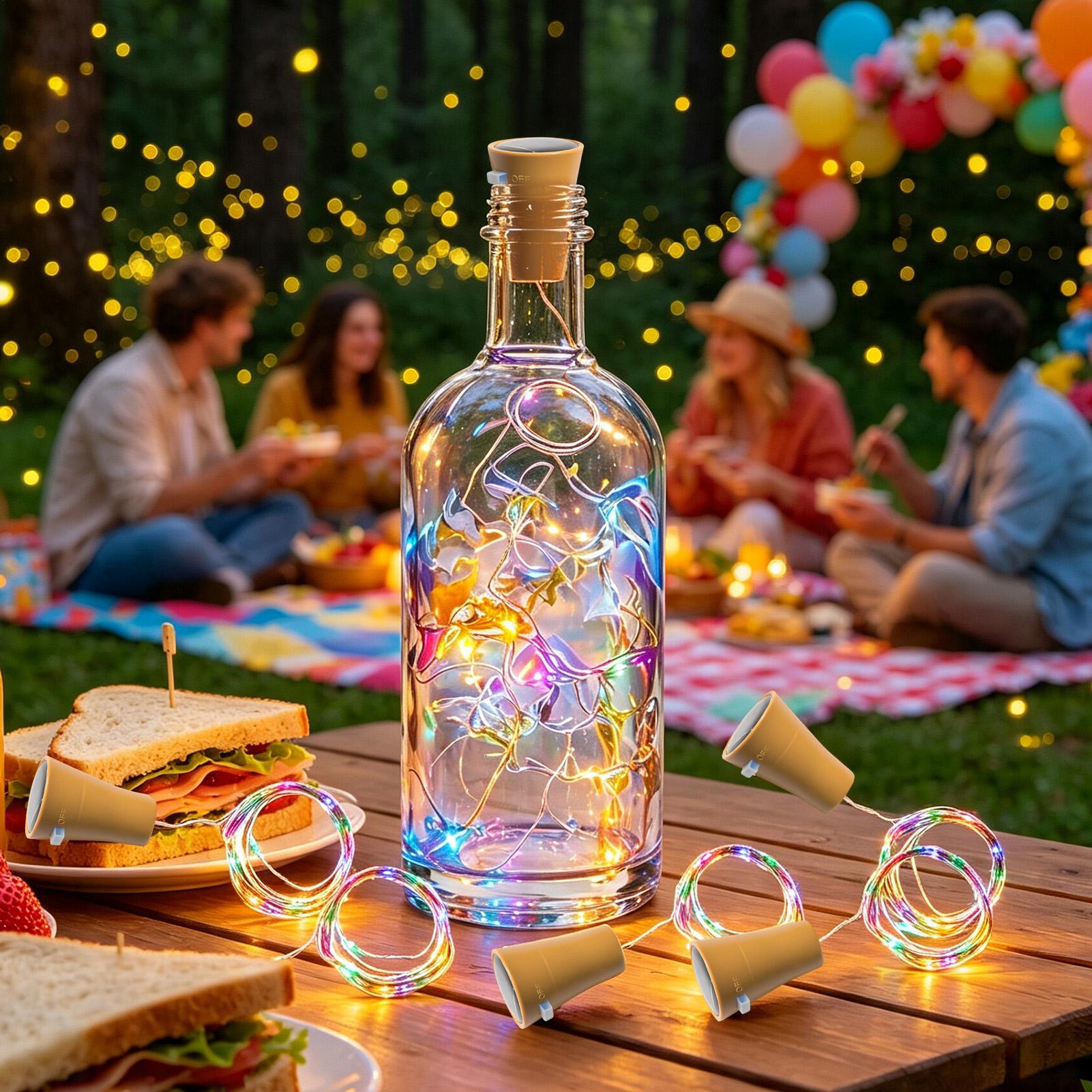Luci solari a LED per bottigli - Decor Lighting Cork recensione e prezzo
