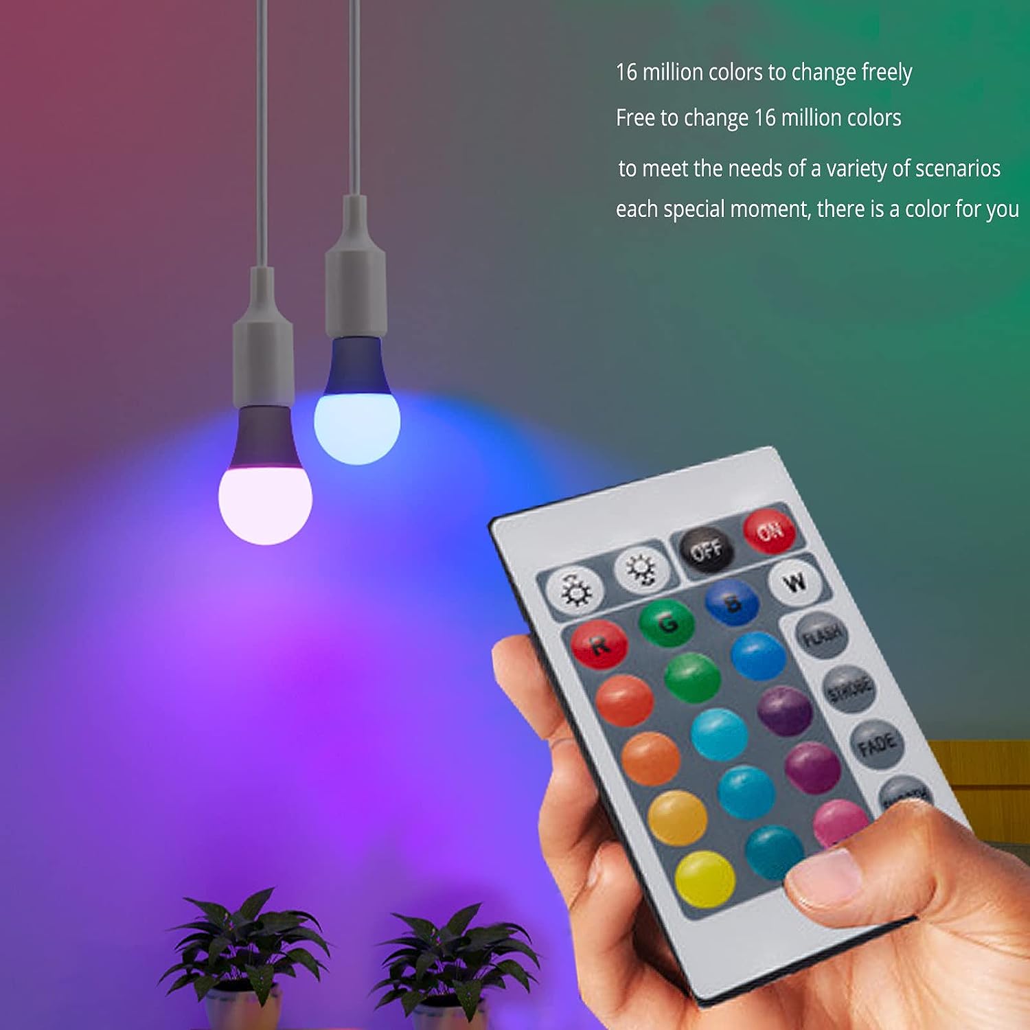 Lampadina LED RGB E27 220V 16  - Colour Changing Bulb recensione e prezzo
