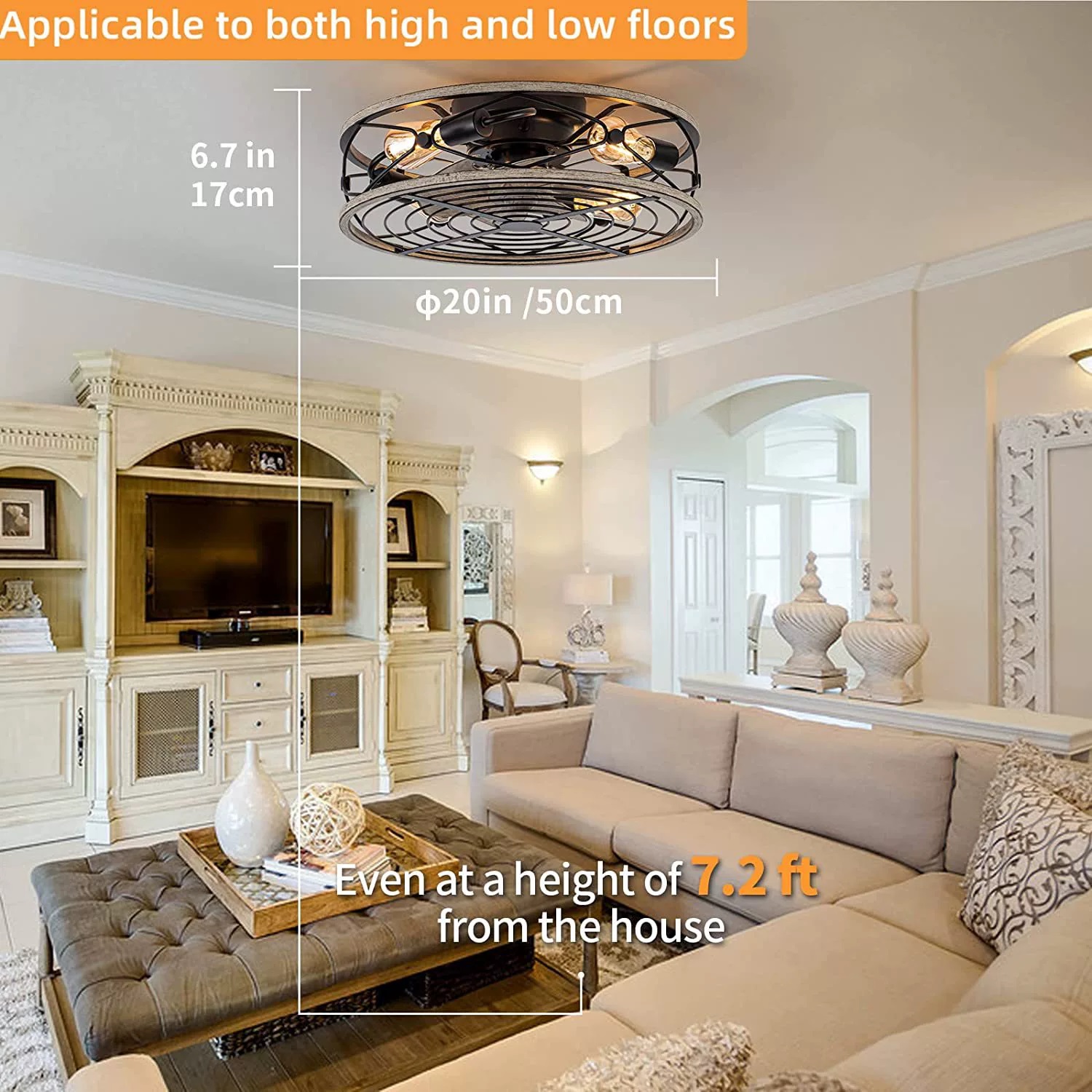 Ventilatori da soffitto intell - Decor Lighting Ceiling Fans recensione e prezzo