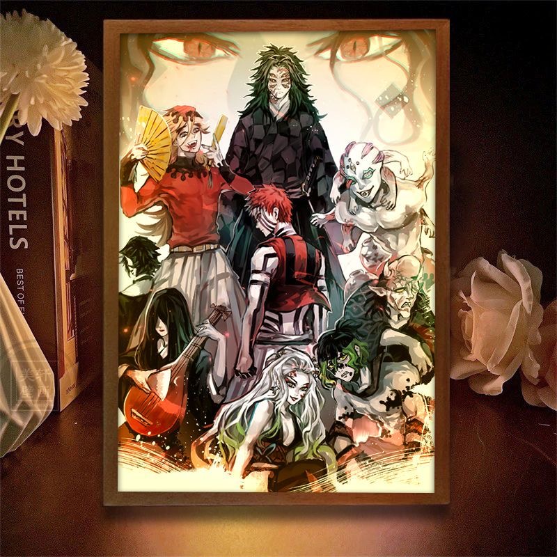 Demon Slayer Action Figures Pi - Lighting Room Decor Photo recensione e prezzo