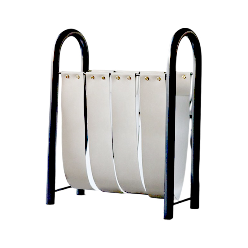 Scaffale per riviste in pelle  - Lighting And Decor Magazine recensione e prezzo