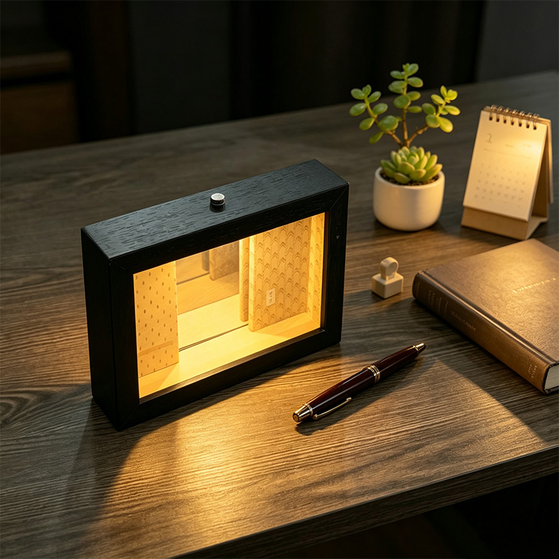 Cornice Fotografica con Specch - Lighting Room Decor Photo recensione e prezzo