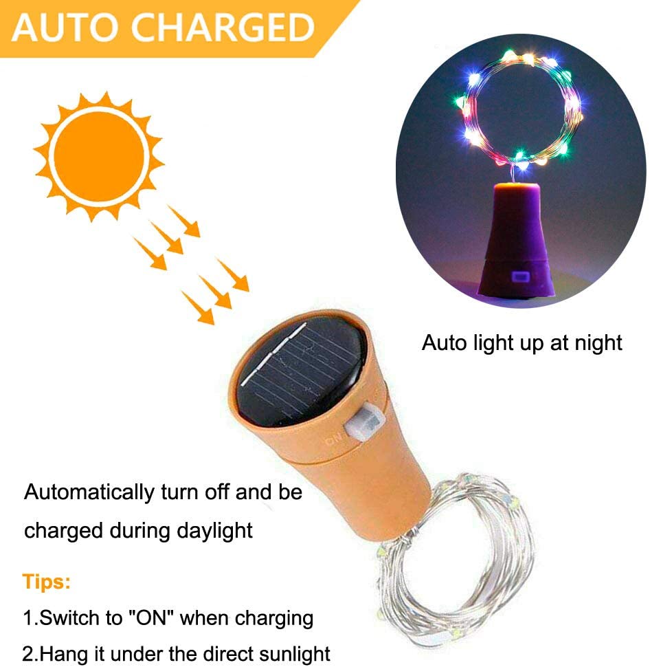 Bottiglia di vino solare Led S - Decor Lighting Cork recensione e prezzo