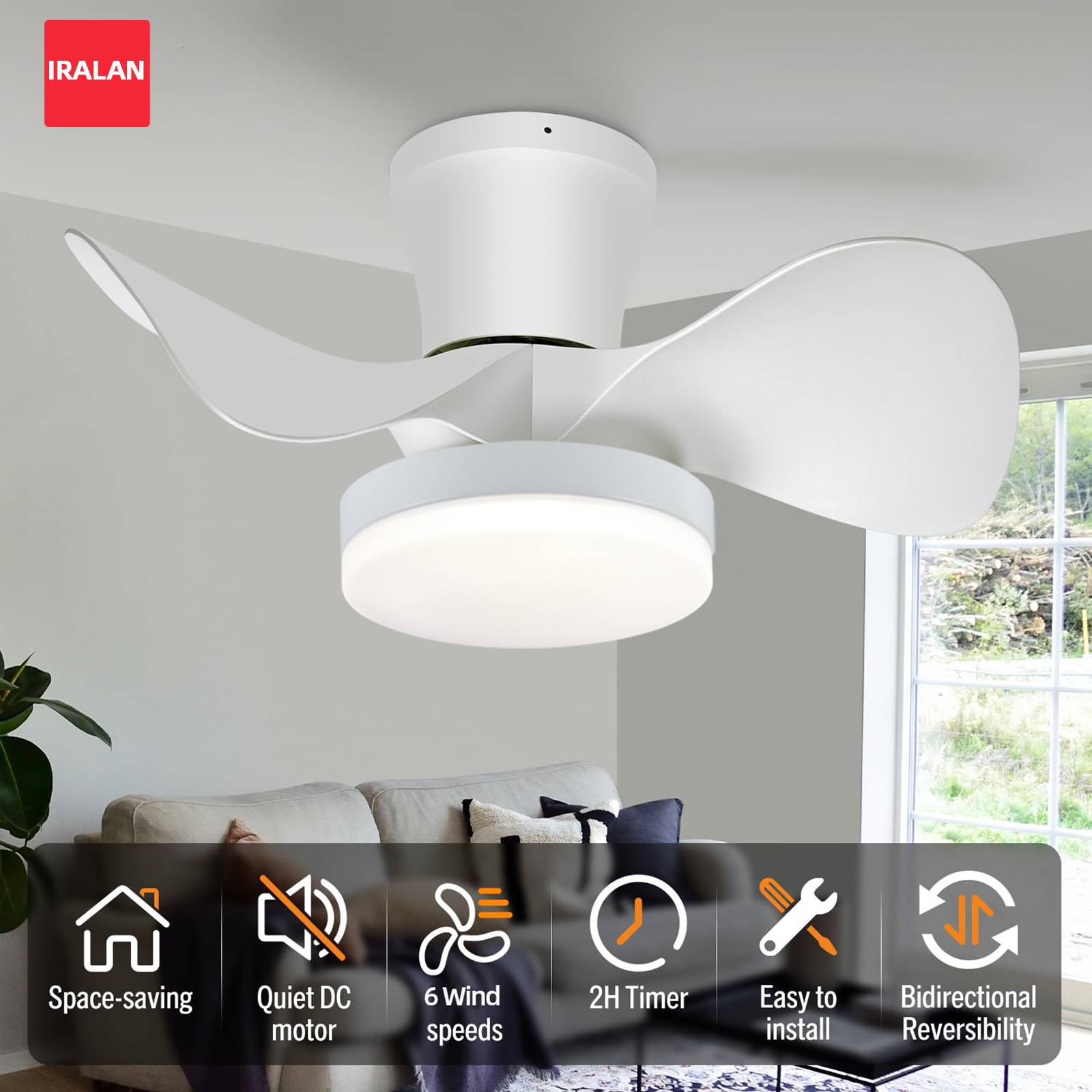 Ventilatore da Soffitto Modern - Decor Lighting Ceiling Fans recensione e prezzo