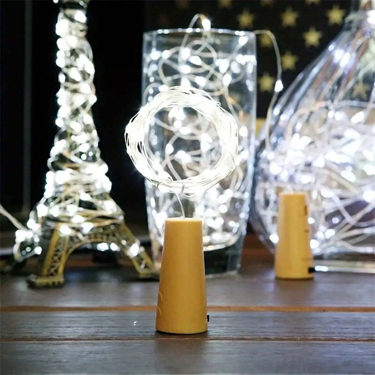 Luci a bottiglia con tappo in  - Decor Lighting Cork recensione e prezzo