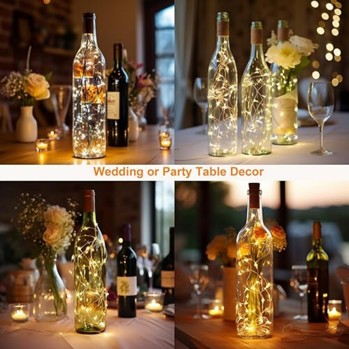 Luci a bottiglia con tappo in  - Decor Lighting Cork recensione e prezzo