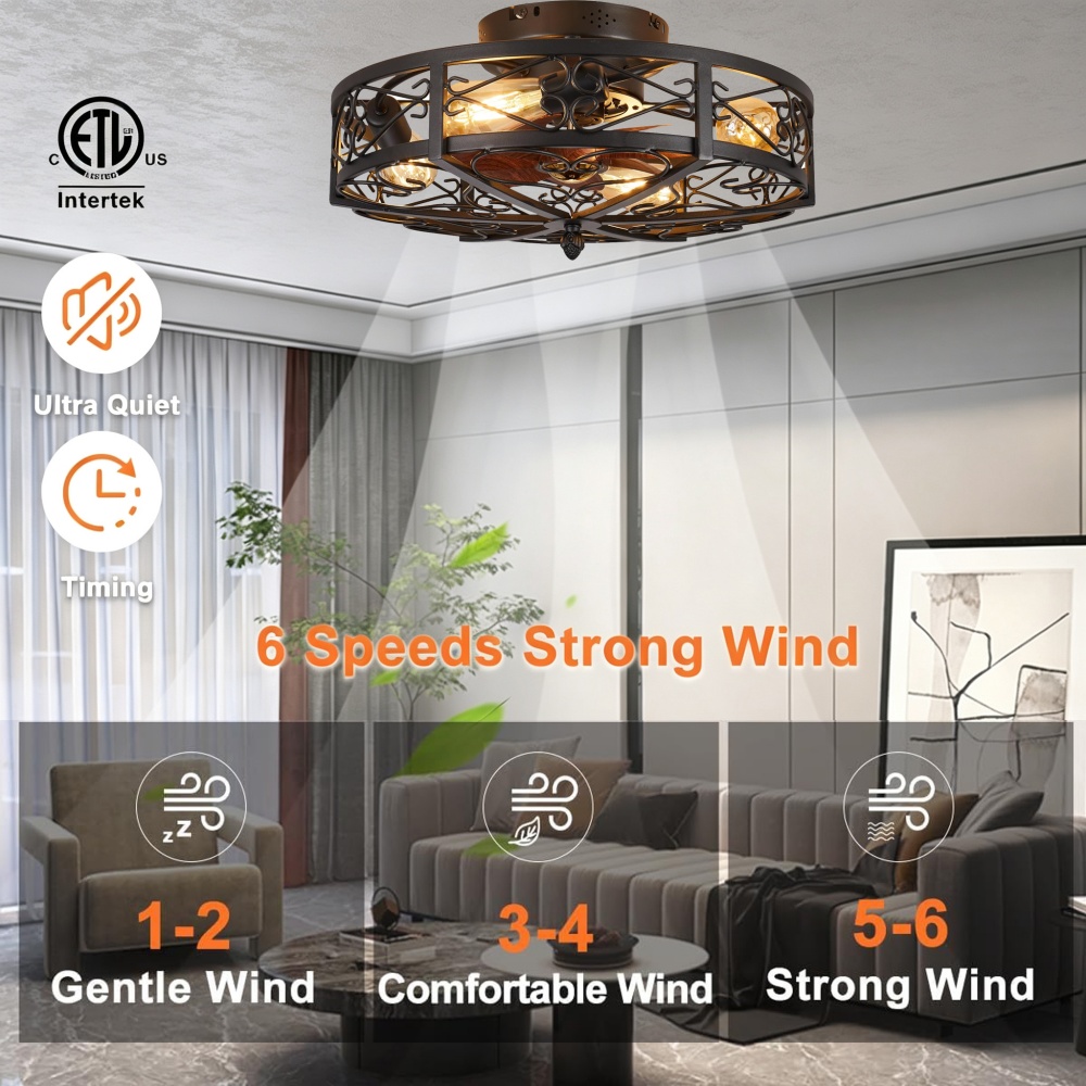 Ventilatore da soffitto a gabb - Decor Lighting Ceiling Fans recensione e prezzo