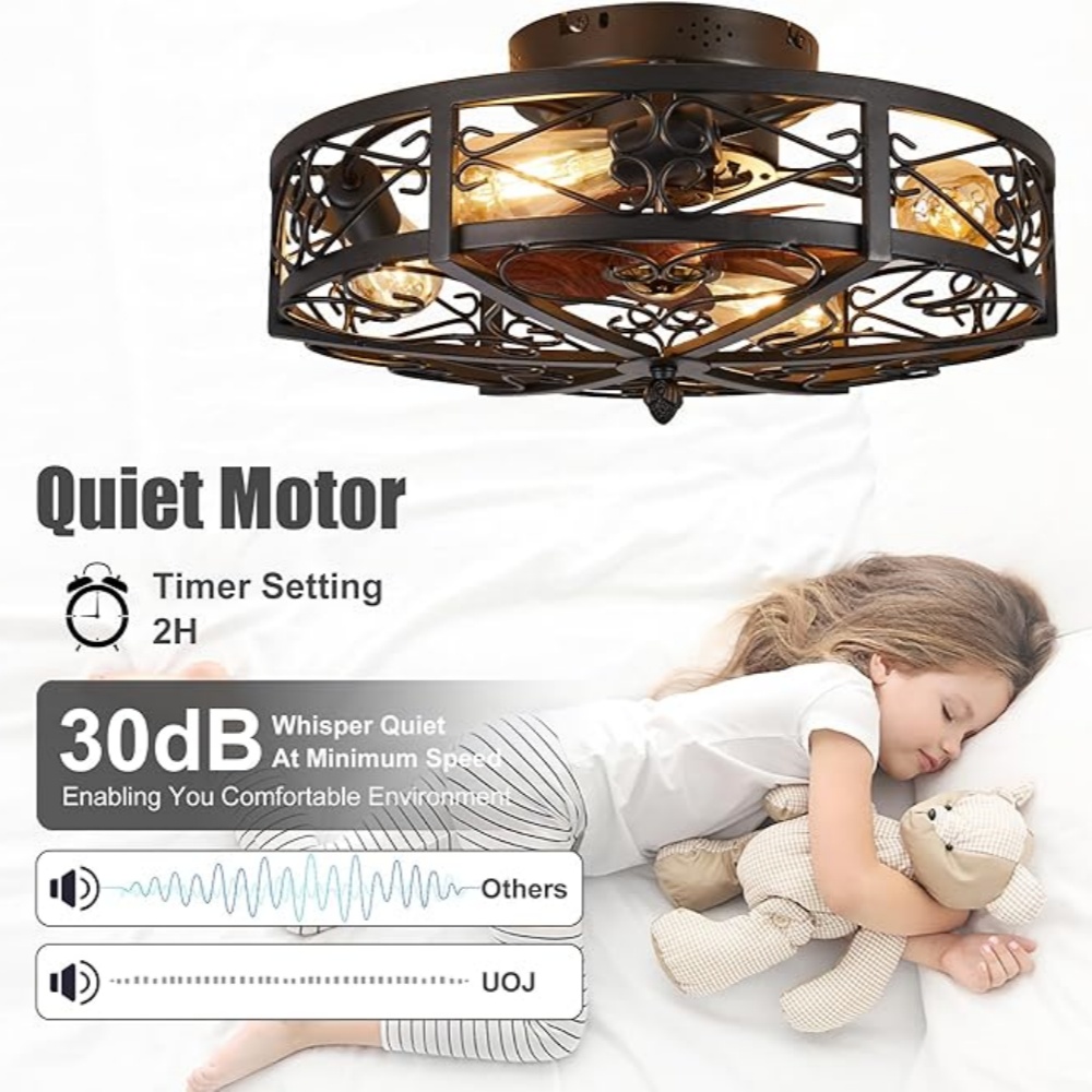 Ventilatore da soffitto a gabb - Decor Lighting Ceiling Fans recensione e prezzo