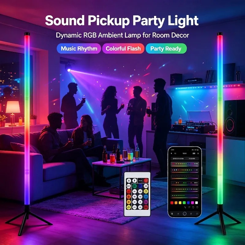 2 Pezzi Lampada da Terra RGB 1 - Lighting Decor Home recensione e prezzo