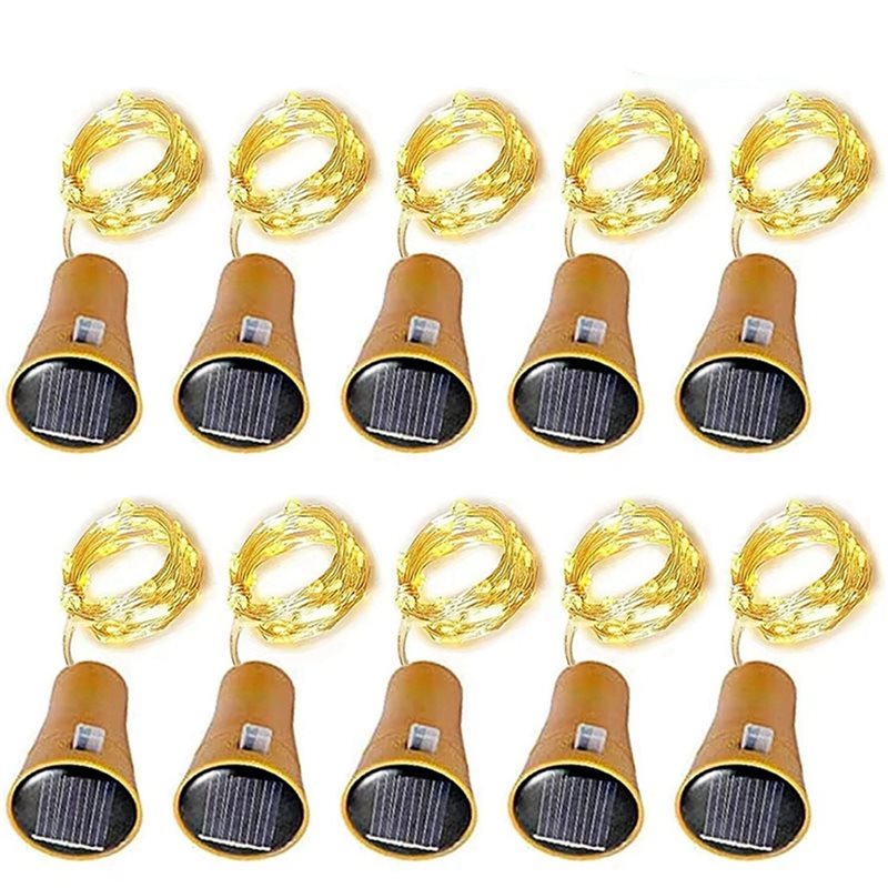 ABXF-20Pcs Luci Solari a Forma - Decor Lighting Cork recensione e prezzo